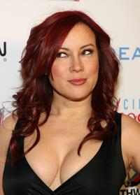 Jennifer Tilly at the Las Vegas premiere of "Deal."