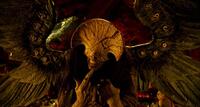 The Angel of Death comes calling in "Hellboy II: The Golden Army."