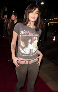 Actress Megan Fox at the L.A. premiere of "Juno."