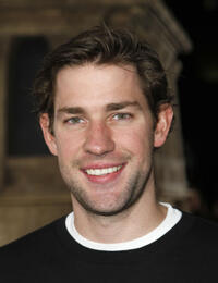 "The Office" star John Krasinski  at the "Cloverfield" premiere.