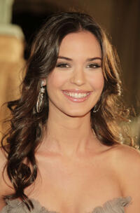 "Cloverfield" star Odette Yustman at the premiere.