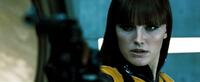 Malin Akerman as Silk Spectre II in "Watchmen."