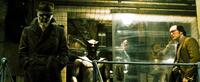Jackie Earle Haley as Rorschach and Patrick Wilson as Dan Dreiberg in "Watchmen."