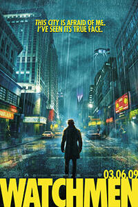 Poster art for "Watchmen."