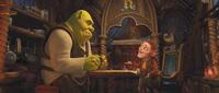 Mike Myers voices Shrek and Walt Dohrn voices Rumpelstiltskin in "Shrek Forever After."