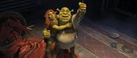 Cameron Diaz voices Fiona and Mike Myers voices Shrek in "Shrek Forever After."