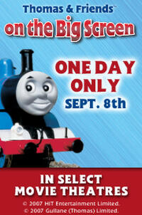 "Thomas the Train" poster art. 