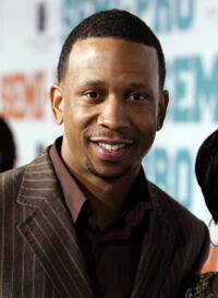 Comedian Jay Phillips at the L.A. premiere of "Semi-Pro." 