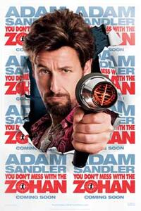 Poster art for "You Don't Mess With the Zohan."