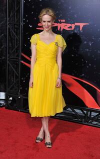Sarah Paulson at the California premiere of "The Spirit."