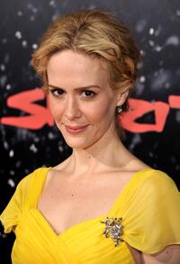 Sarah Paulson at the California premiere of "The Spirit."