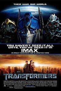 "Transformers: The IMAX Experience" poster art.