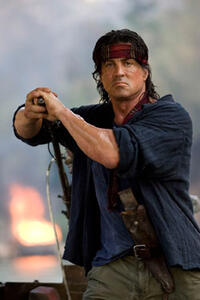Sylvester Stallone in "Rambo."