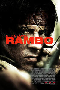Poster art for "Rambo."