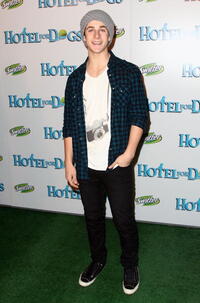David Henrie at the California premiere of "Hotel for Dogs."