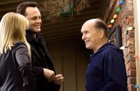 Reese Witherspoon as Kate, Vince Vaughn as Brad and Robert Duvall as Howard in "Four Christmases."