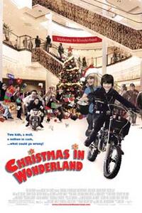 Poster art for "Christmas in Wonderland."