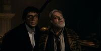 Benicio Del Toro and Anthony Hopkins in "The Wolfman."