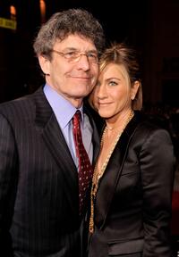 Alan Horn and Jennifer Aniston at the California premiere of "He's Just Not That Into You."
