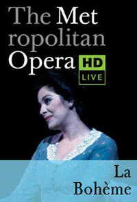 The Metropolitan Opera: La Bohème poster art.