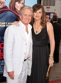 Michael Douglas and Jennifer Garner at the California premiere of "Ghosts Of Girlfriends Past."