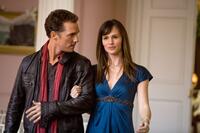 Matthew Mcconaughey as Connor and Jennifer Garner as Jenny in "The Ghosts of Girlfriends Past."