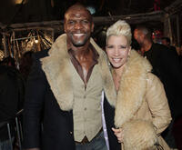 Actor Terry Crews and wife Rebecca at the Hollywood premiere of "Welcome Home Roscoe Jenkins."
