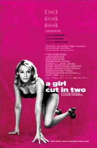 Poster art for "A Girl Cut in Two."