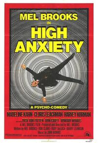 Poster art for "High Anxiety."