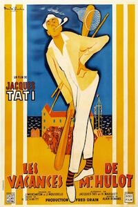 Poster art for "Mr. Hulot's Holiday."