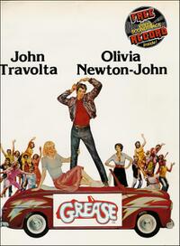 Poster art for "Grease."