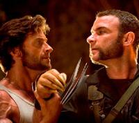 Hugh Jackman as Logan and Liev Schreiber as Victor Creed in "X-Men Origins: Wolverine."