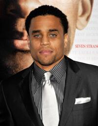 Michael Ealy at the California premiere of "Seven Pounds."