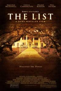 Poster art for "The List."