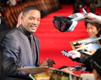 "I Am Legend" star Will Smith at the Japan premiere.