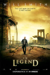 Poster art for "I Am Legend."