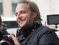 Director Francis Lawrence on the set of "I Am Legend."