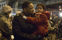Will Smith and Willow Smith in "I Am Legend."