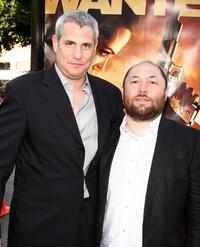 Producer Jim Lemley and Director Timur Bekmambetov at the California premiere of "Wanted."