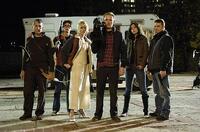 Scott Wentworth, Joe Dinicol, Amy Lalonde, Joshua Close, Michelle Morgan and Chris Violette in George A. Romero's "Diary of the Dead."