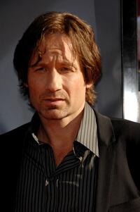 David Duchovny at the world premiere of "The X Files: I Want To Believe."