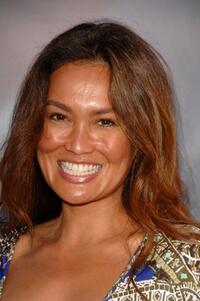 Tia Carrere at the world premiere of "The X Files: I Want To Believe."