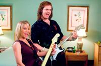 Rainn Wilson as Fish and Christina Applegate as Kim in "The Rocker."