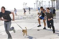 Jason Segel as Sydney Fife and Paul Rudd as Peter Klaven in "I Love You, Man."