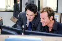 Paul Rudd as Peter Klaven and Rob Huebel as Tevin Downey in "I Love You, Man."