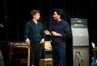 Michael Cera and Director Peter Sollett on the set of "Nick and Norah's Infinite Playlist."