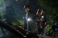 Jared Padalecki as Clay and Danielle Panabaker as Jenna in "Friday the 13th."