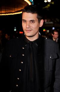 John Mayer at the California premiere of "Marley & Me."