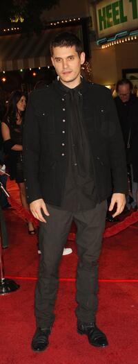John Mayer at the California premiere of "Marley & Me."