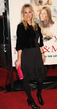 Kaley Cuoco at the California premiere of "Marley & Me."
